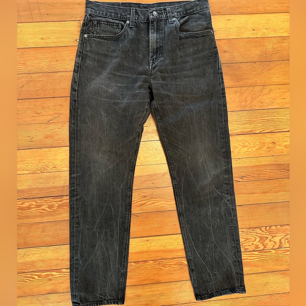 Levi’s Made & Crafted slim taper black denim 32x32